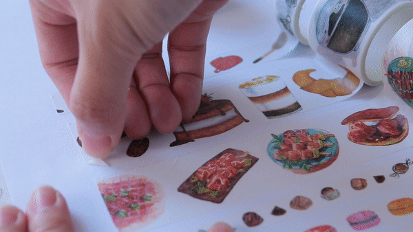 紙膠帶控慎入！【可重複撕黏紙膠帶】療癒精美♥︎不留殘膠