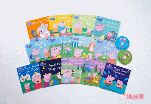 下殺36折！現省＄2451！Peppa Pig迷必入手「外文CD繪本套組」