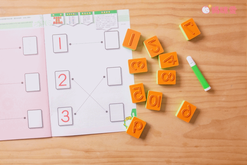 資優數學 - 親子金版1-6冊全系列-6盒教材+教具(透明百格盤)