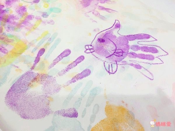 熱銷上千組【台灣製 ilovekids】可水洗八色印台、指印畫本