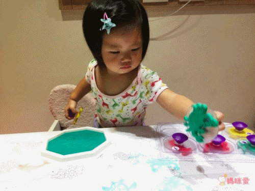 熱銷上千組【台灣製 ilovekids】可水洗八色印台、指印畫本