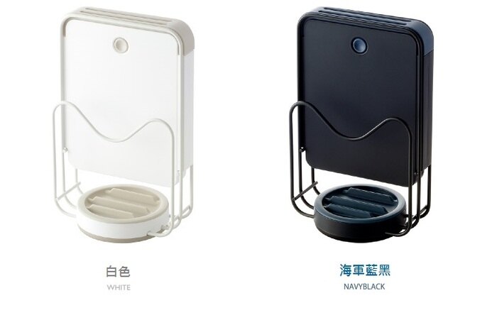 日本 LIBERALISTA - 不倒翁刀具/砧板架-白色