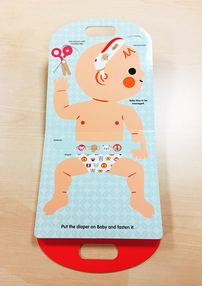 Let's Care for Baby! 我會照顧小寶寶-幼兒新奇操作書-彩色 (21×24cm/硬頁/彩色/8頁)