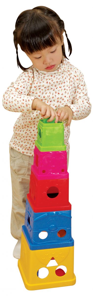 K's Kids - 貓頭鷹形狀堆疊組