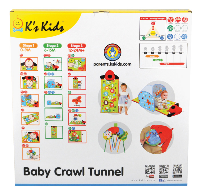 K's Kids - 寶寶爬行隧道