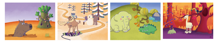 弘恩動畫 - 動物園道64號【53~65】-DVD2片裝、片長約146分鐘、加贈：動物百科卡五張+喬吉娜兒童毛巾乙條