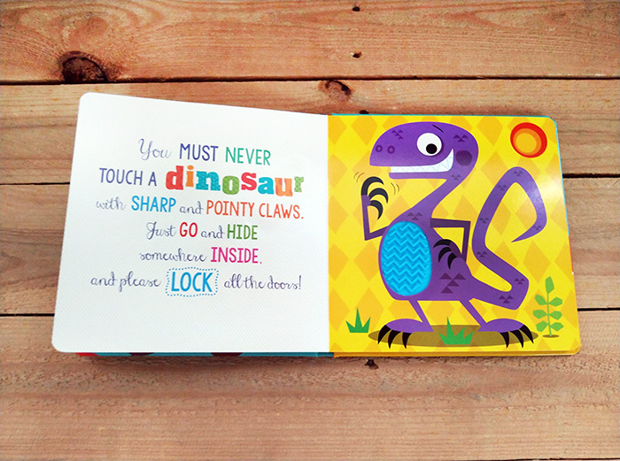 Never Touch a Dinosaur 沒摸過的大恐龍（觸摸書）