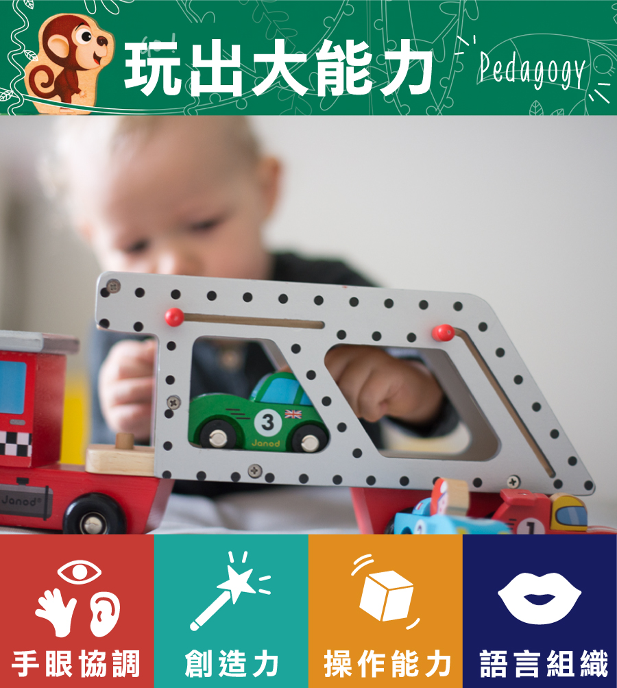 法國 Janod - 我的故事盒-忙碌農莊