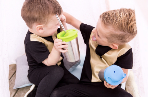 紐西蘭 HaaKaa - 萬用防溢漏吸管杯套-紅色