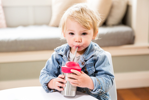 紐西蘭 HaaKaa - 防溢漏杯套1+1組合-二款5色隨機出-吸管杯套+大象鴨嘴杯套各1個