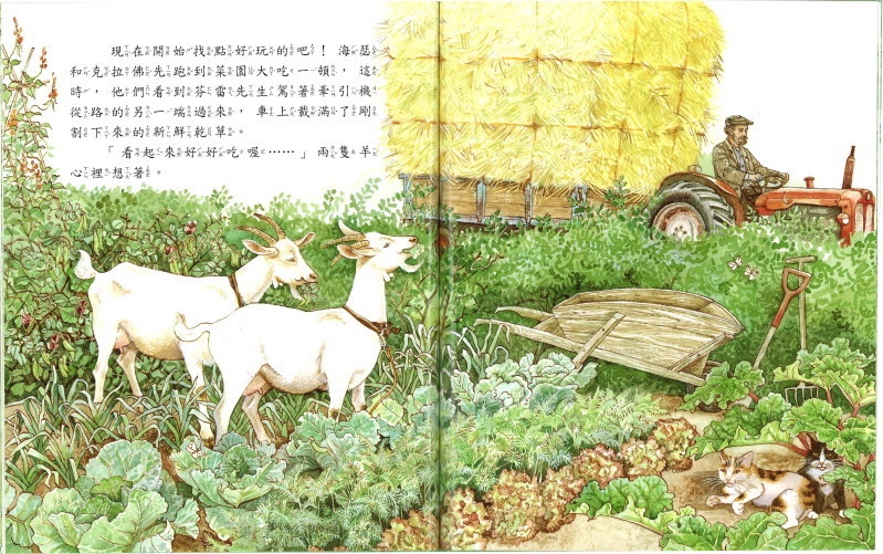 (加購)故事機導讀繪本-風境農場動物繪本-精裝6冊/盒裝