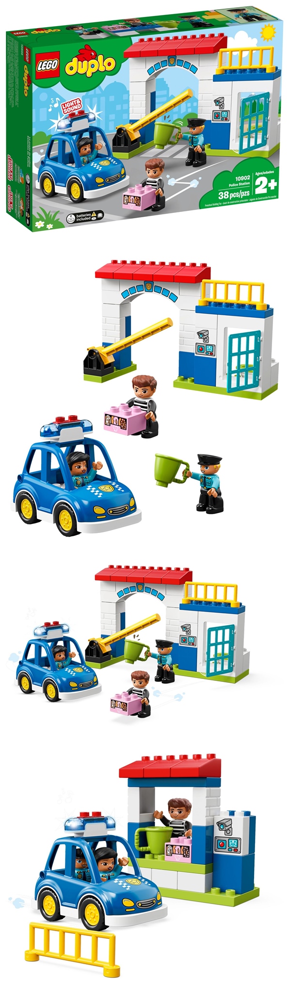 樂高 LEGO - 樂高 Duplo 得寶幼兒系列 - 警察局 10902-38pcs