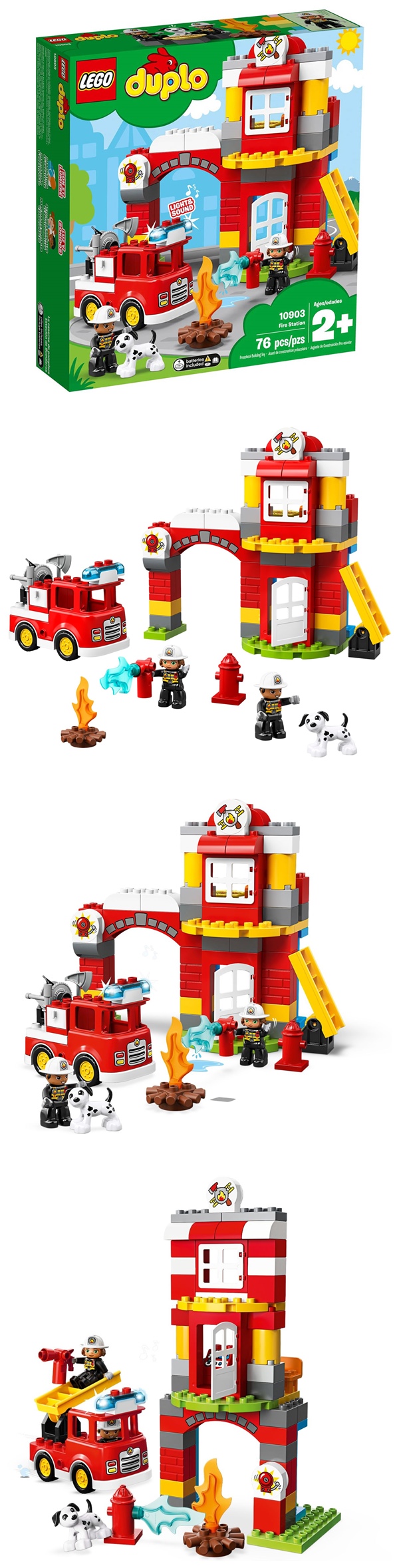 樂高 LEGO - 樂高 Duplo 得寶幼兒系列 - 消防局 10903-76pcs