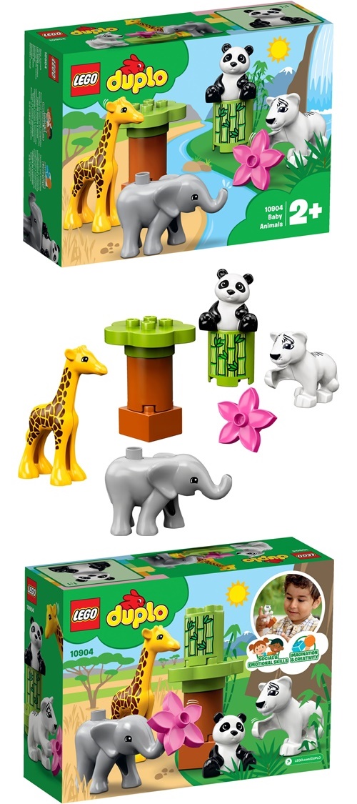 樂高 LEGO - 樂高 Duplo 得寶幼兒系列 - 野生小動物 10904-9pcs