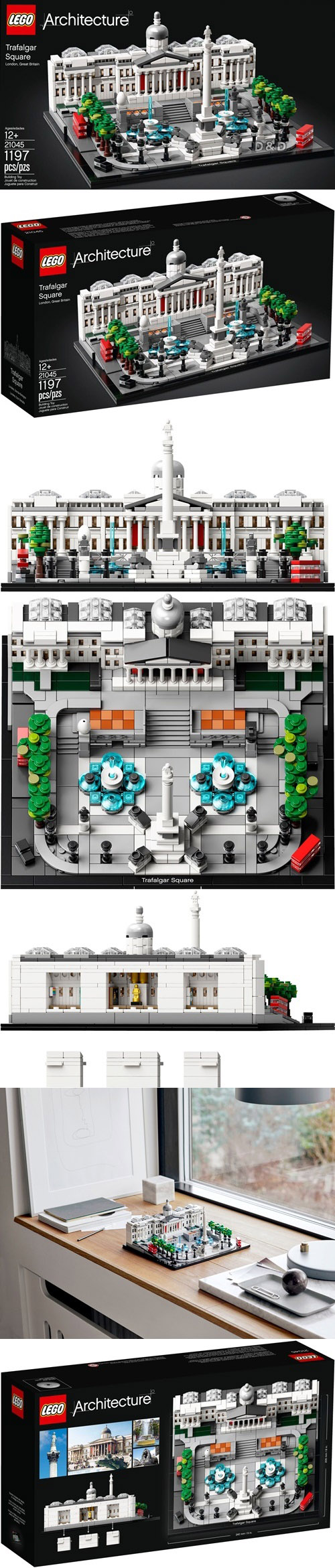 樂高 LEGO - 樂高 Architecture 建築系列 - 特拉法加廣場 21045-1197pcs