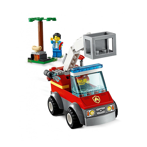 樂高 LEGO - 樂高 CITY 城市消防系列 - 烤肉架火災 60212-64pcs