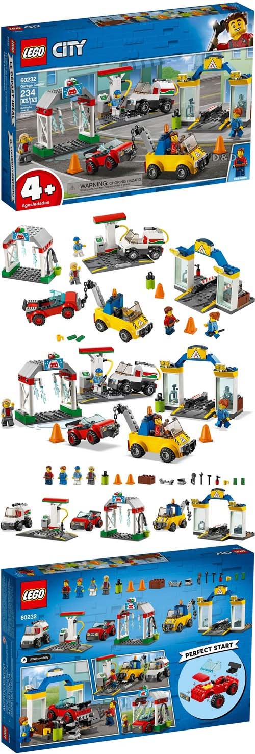 樂高 LEGO - 樂高 CITY 城市系列 - 修車中心 60232-234pcs