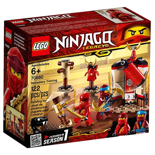 樂高 LEGO - 樂高 NINJAGO 旋風忍者系列 - 寺廟修行 70680-122pcs