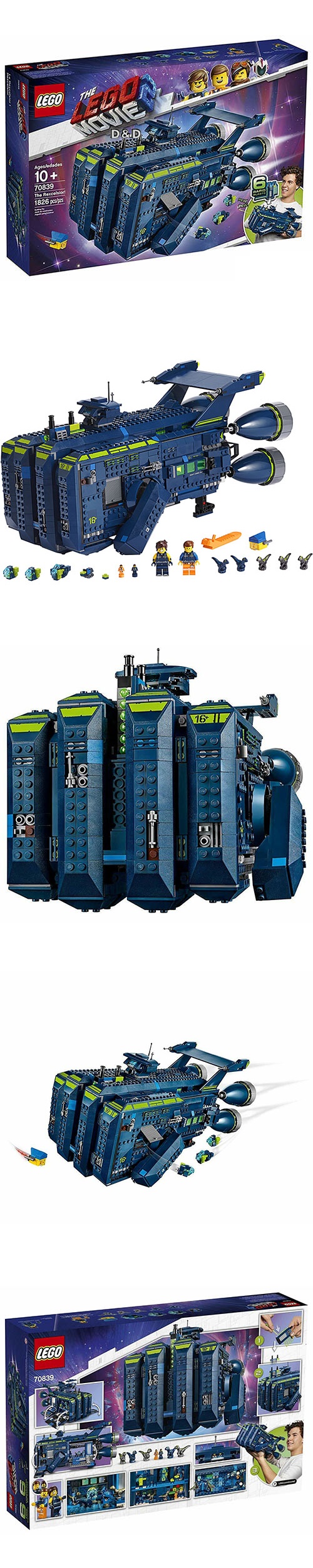 樂高 LEGO - 樂高 LEGO Movie 樂高玩電影系列 - The Rexcelsior! 70839-1826pcs