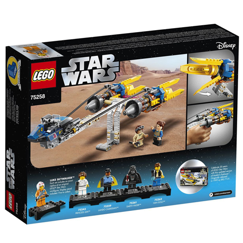 樂高 LEGO - 樂高 STAR WARS 星際大戰系列 - Anakin’s Podracer™ – 20th Anniversary Edition 75258-279pcs