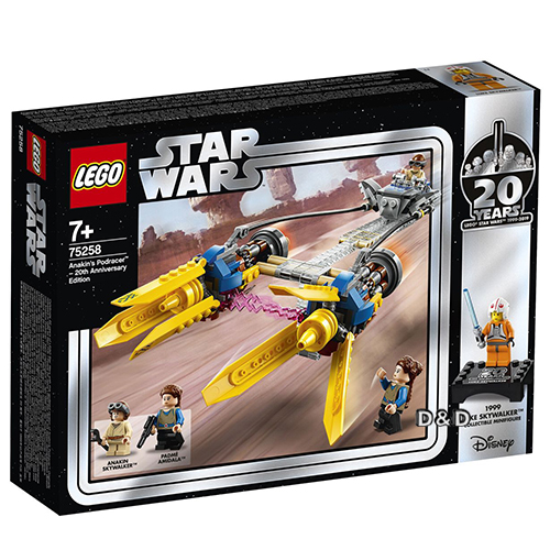 樂高 LEGO - 樂高 STAR WARS 星際大戰系列 - Anakin’s Podracer™ – 20th Anniversary Edition 75258-279pcs
