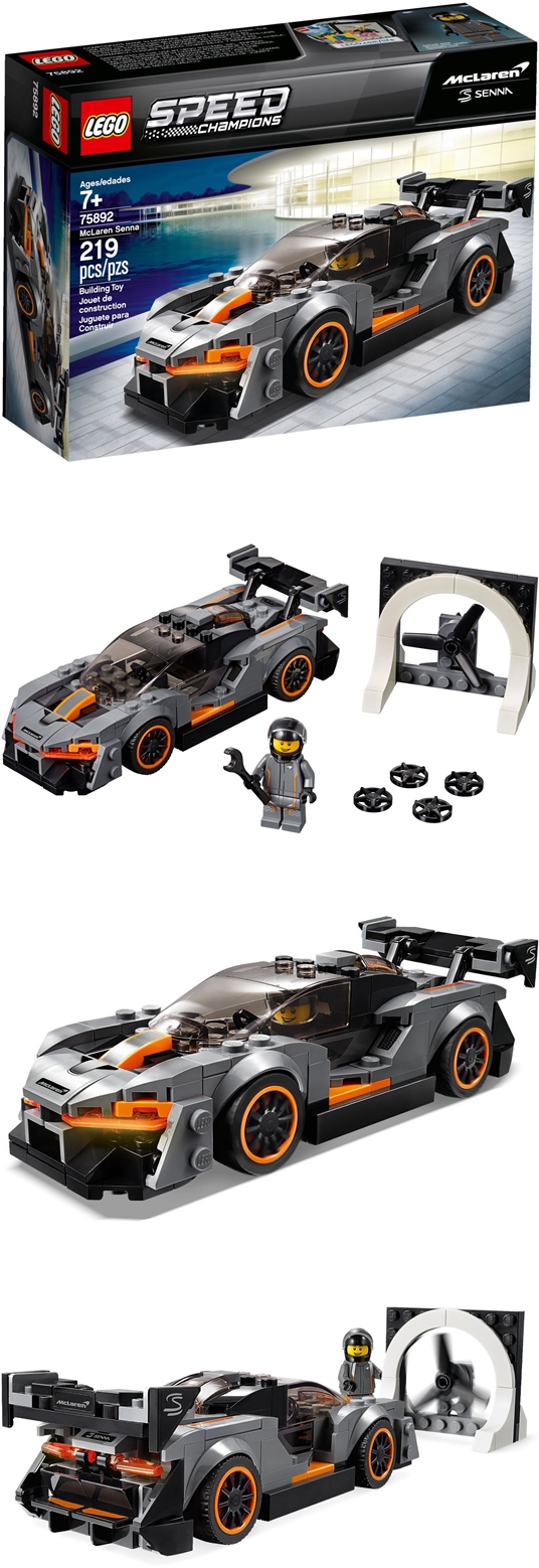 樂高 LEGO - 樂高 SPEED CHAMPION 賽車系列 - McLaren Senna 75892-219pcs