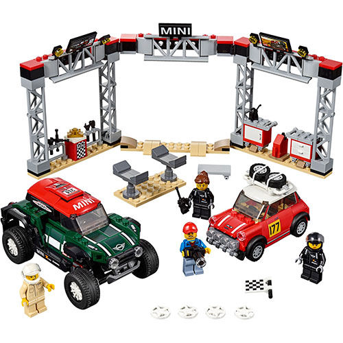 樂高 LEGO - 樂高 SPEED CHAMPION 賽車系列 - 1967 Mini Cooper S Rally and 2018 MINI John Cooper Works Buggy 75894-481pcs