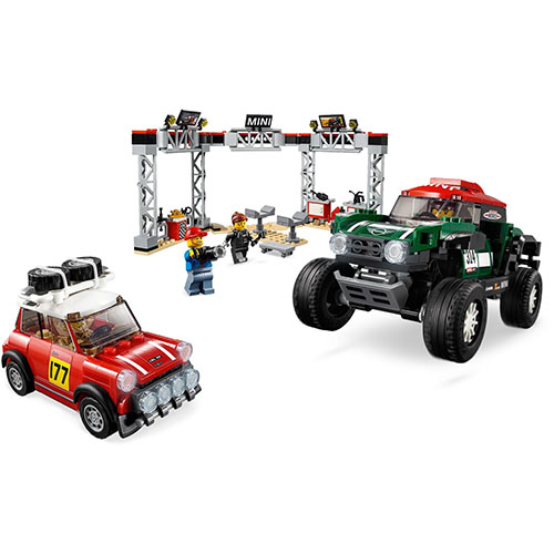 樂高 LEGO - 樂高 SPEED CHAMPION 賽車系列 - 1967 Mini Cooper S Rally and 2018 MINI John Cooper Works Buggy 75894-481pcs