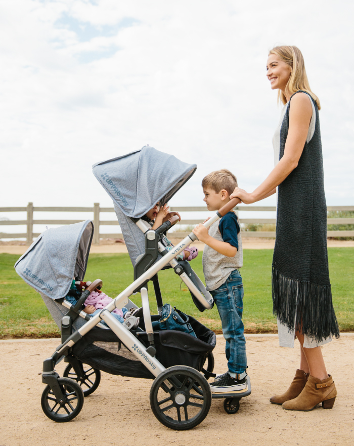UPPAbaby - 雙寶推車-VISTA-深灰色
