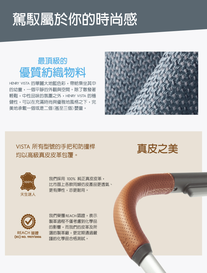 UPPAbaby - 雙寶推車-VISTA-深灰色