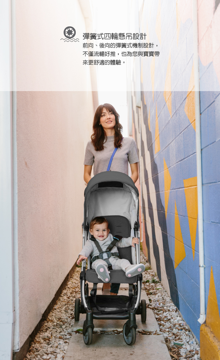 UPPAbaby - 單人推車-MINU-藍綠色