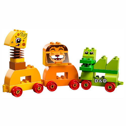 樂高 LEGO - 樂高 Duplo 得寶幼兒系列 - 我的第一個動物顆粒盒 10863-34pcs