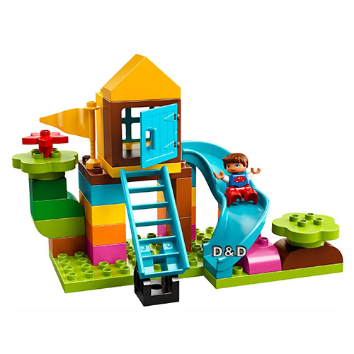 樂高 LEGO - 樂高 Duplo 得寶幼兒系列 - 大遊樂場顆粒盒 10864-71pcs