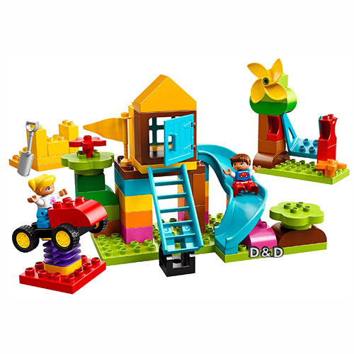 樂高 LEGO - 樂高 Duplo 得寶幼兒系列 - 大遊樂場顆粒盒 10864-71pcs