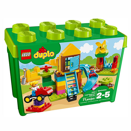 樂高 LEGO - 樂高 Duplo 得寶幼兒系列 - 大遊樂場顆粒盒 10864-71pcs