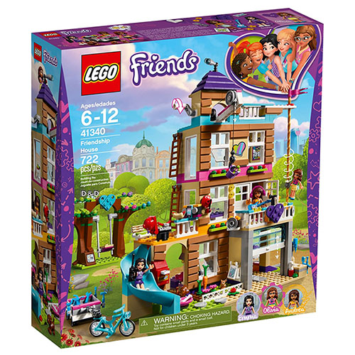 樂高 LEGO - 樂高 Friends 姊妹淘系列 - 友誼之家 41340-722pcs