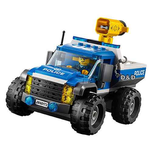 樂高 LEGO - 樂高 CITY 城市警察系列 - 泥路追擊 60172-297pcs