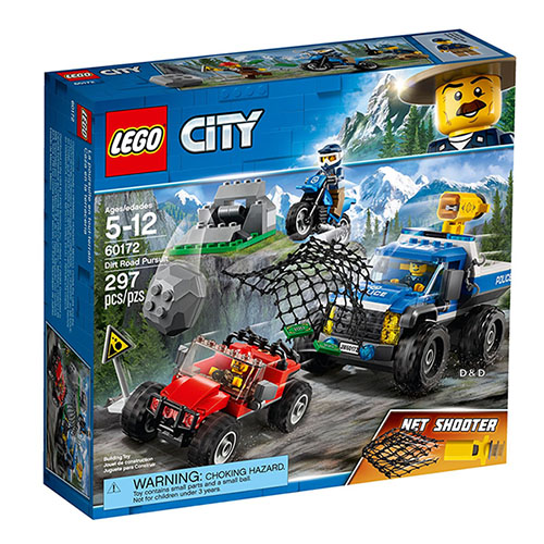 樂高 LEGO - 樂高 CITY 城市警察系列 - 泥路追擊 60172-297pcs