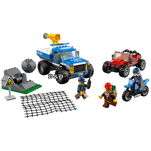 樂高 LEGO - 樂高 CITY 城市警察系列 - 泥路追擊 60172-297pcs