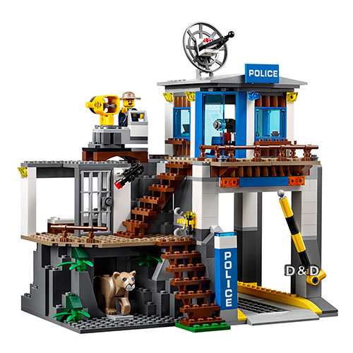 樂高 LEGO - 樂高 CITY 城市警察系列 - 山區警察總部 60174-773pcs