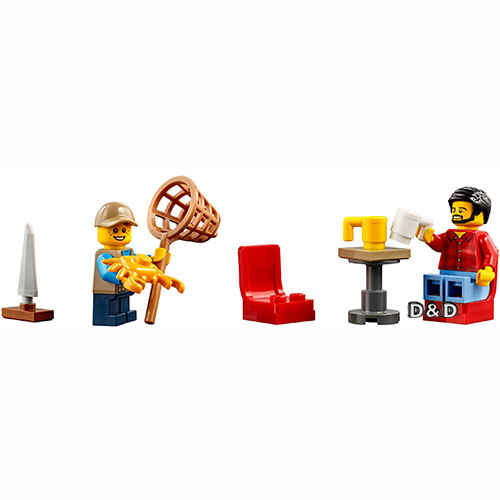 樂高 LEGO - 樂高 CITY 城市系列 - 皮卡車及露營車 60182-344pcs