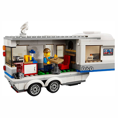 樂高 LEGO - 樂高 CITY 城市系列 - 皮卡車及露營車 60182-344pcs
