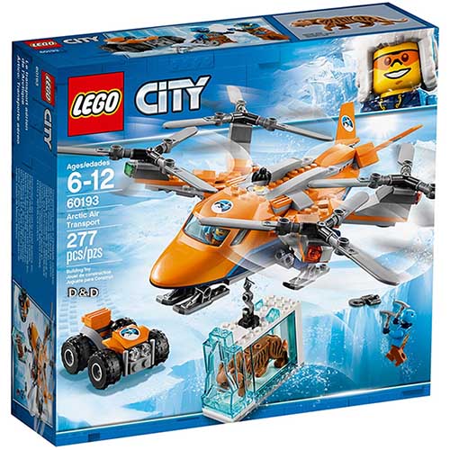 樂高 LEGO - 樂高 CITY 城市系列 - 極地空中運輸機 60193-277pcs