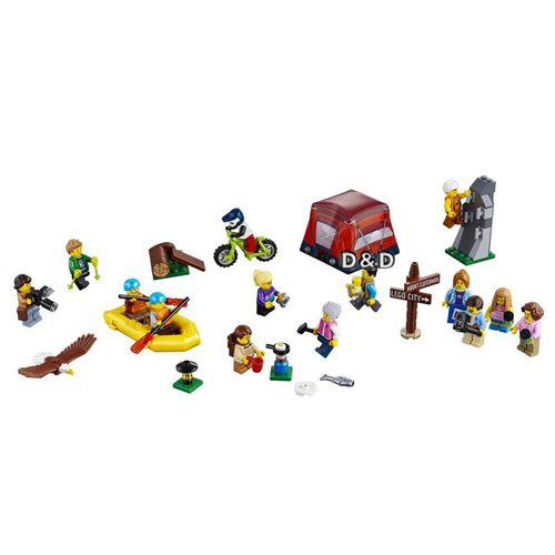 樂高 LEGO - 樂高 CITY 城市系列 - 樂高城市系列戶外探險人偶組 60202-164pcs