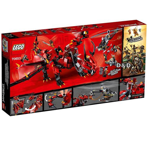 樂高 LEGO - 樂高 NINJAGO 旋風忍者系列 - 忍者始祖龍 70653-882pcs