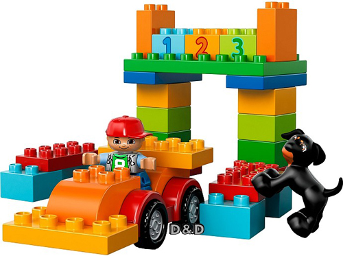 樂高 LEGO - 樂高 Duplo 得寶幼兒系列 - 多合一樂趣箱 10572-65pcs