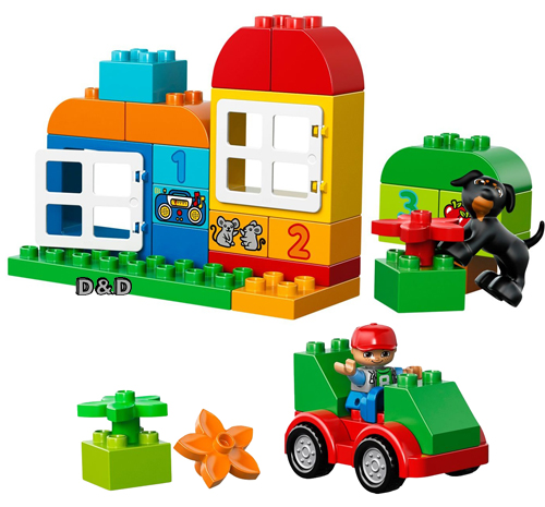 樂高 LEGO - 樂高 Duplo 得寶幼兒系列 - 多合一樂趣箱 10572-65pcs
