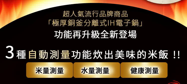 日本 IRIS OHYAMA - 極厚銅釜 IH分離式電子鍋-質感黑