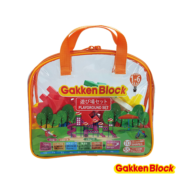 Gakken學研 - 益智積木-遊樂場組合-STEAM教育玩具