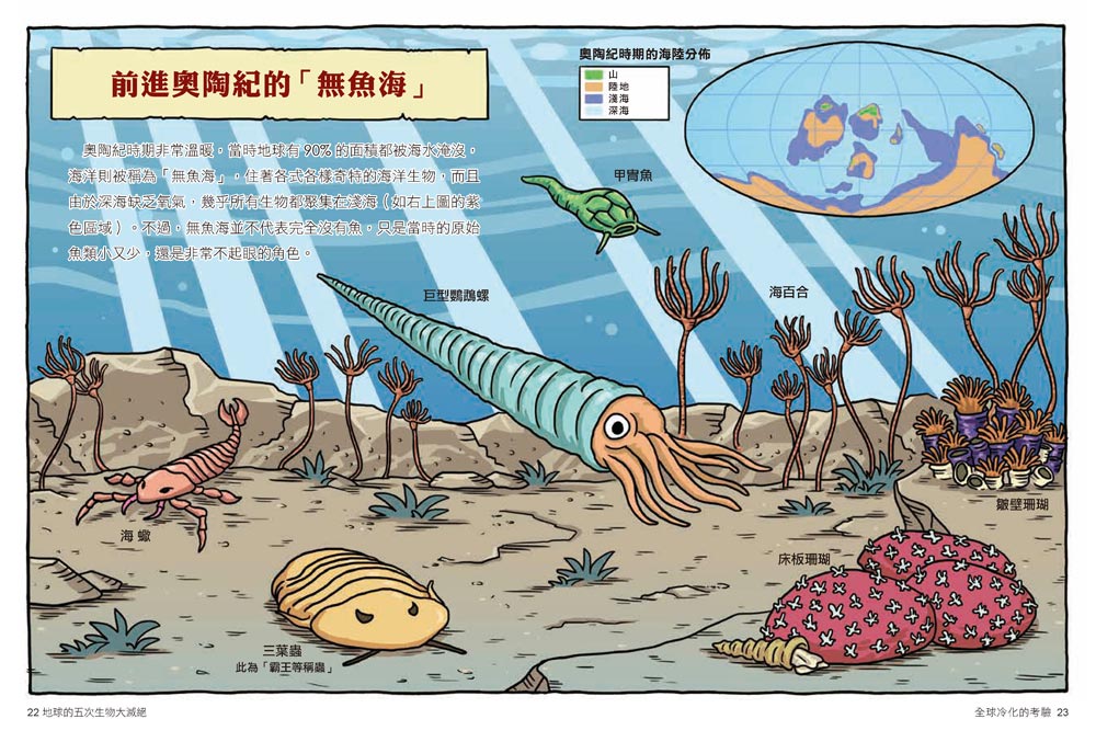 達克比辦案【最好笑動物知識漫畫★】7：末日恐龍王─地球的五次生物大滅絕